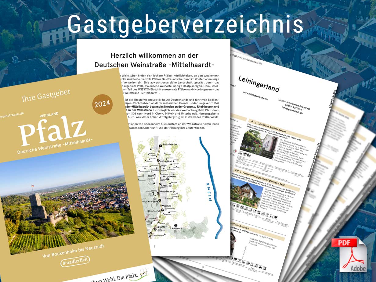 Link führt zum PDF Gastgeberverzeichnis
